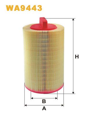 WIX FILTERS oro filtras WA9443